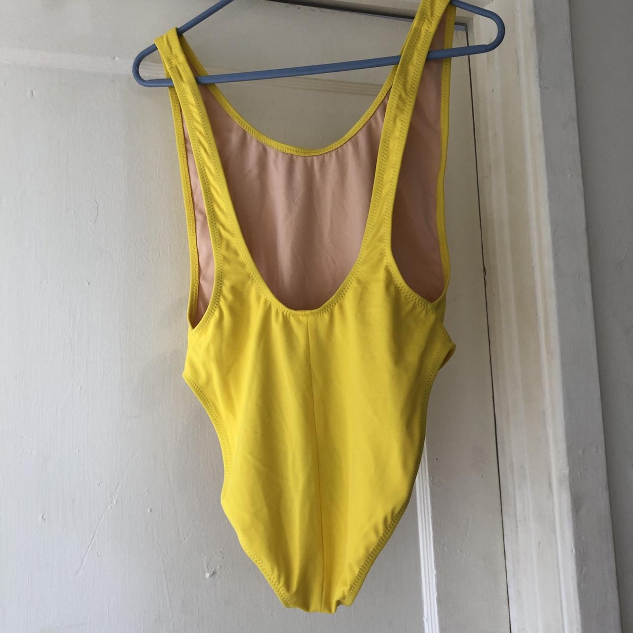 Yellow bathing suit hot sale forever 21