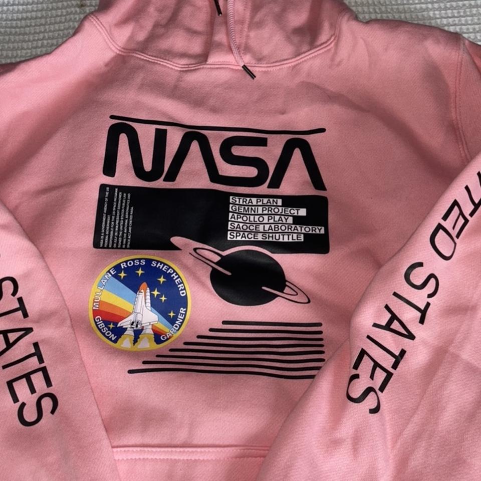 Nasa on sale pink sweatshirt