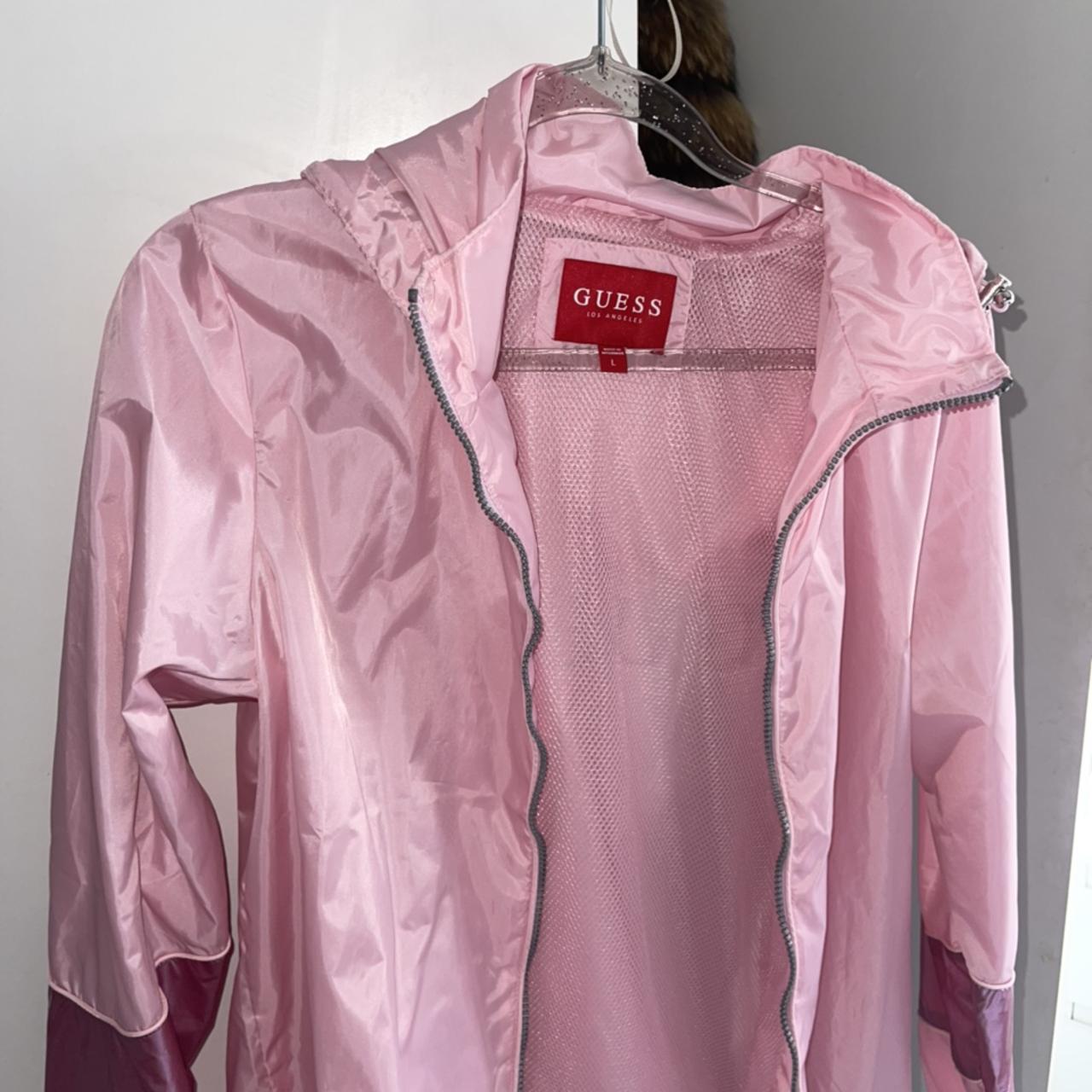 Guess pink outlet jacket