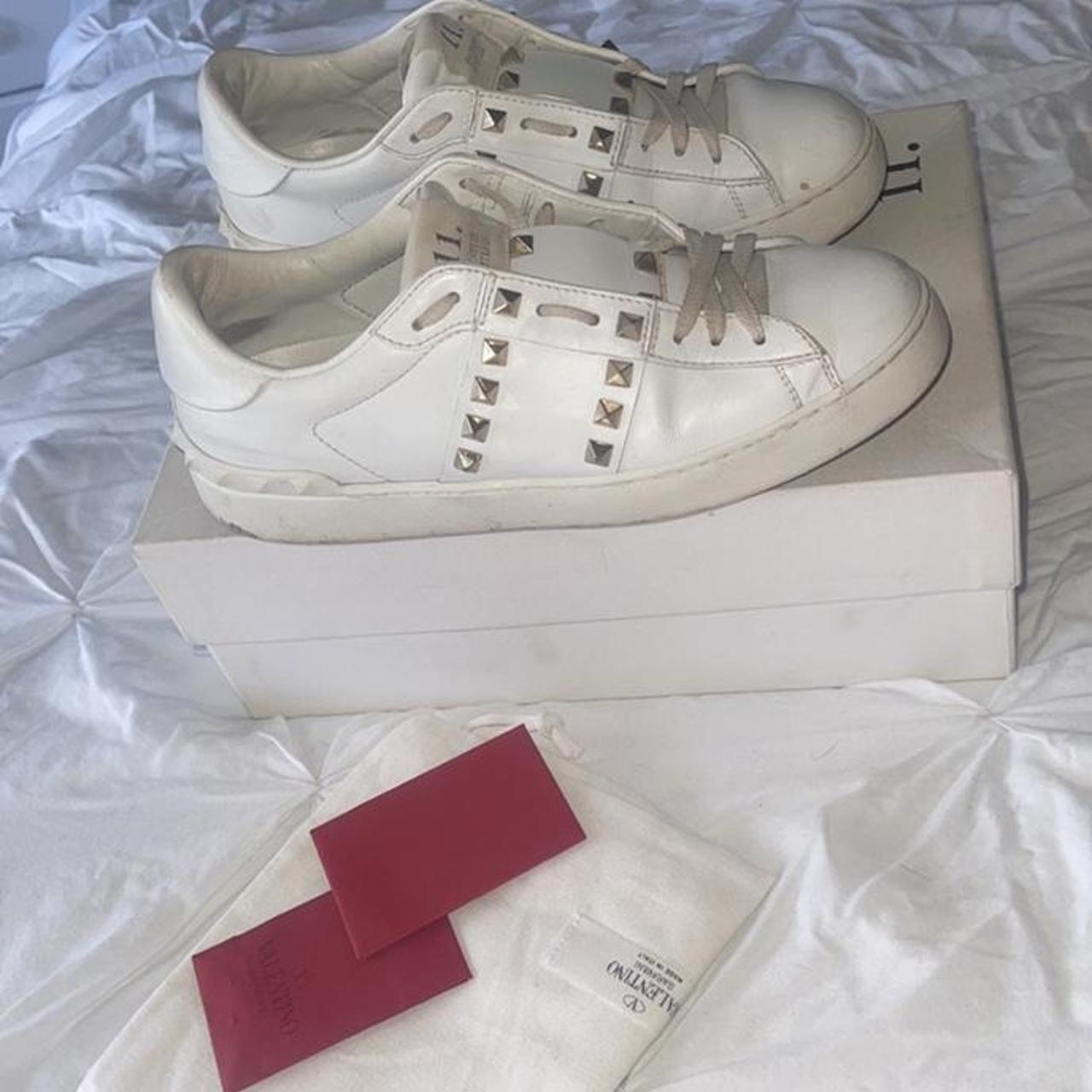 valentino women's rockstud trainers