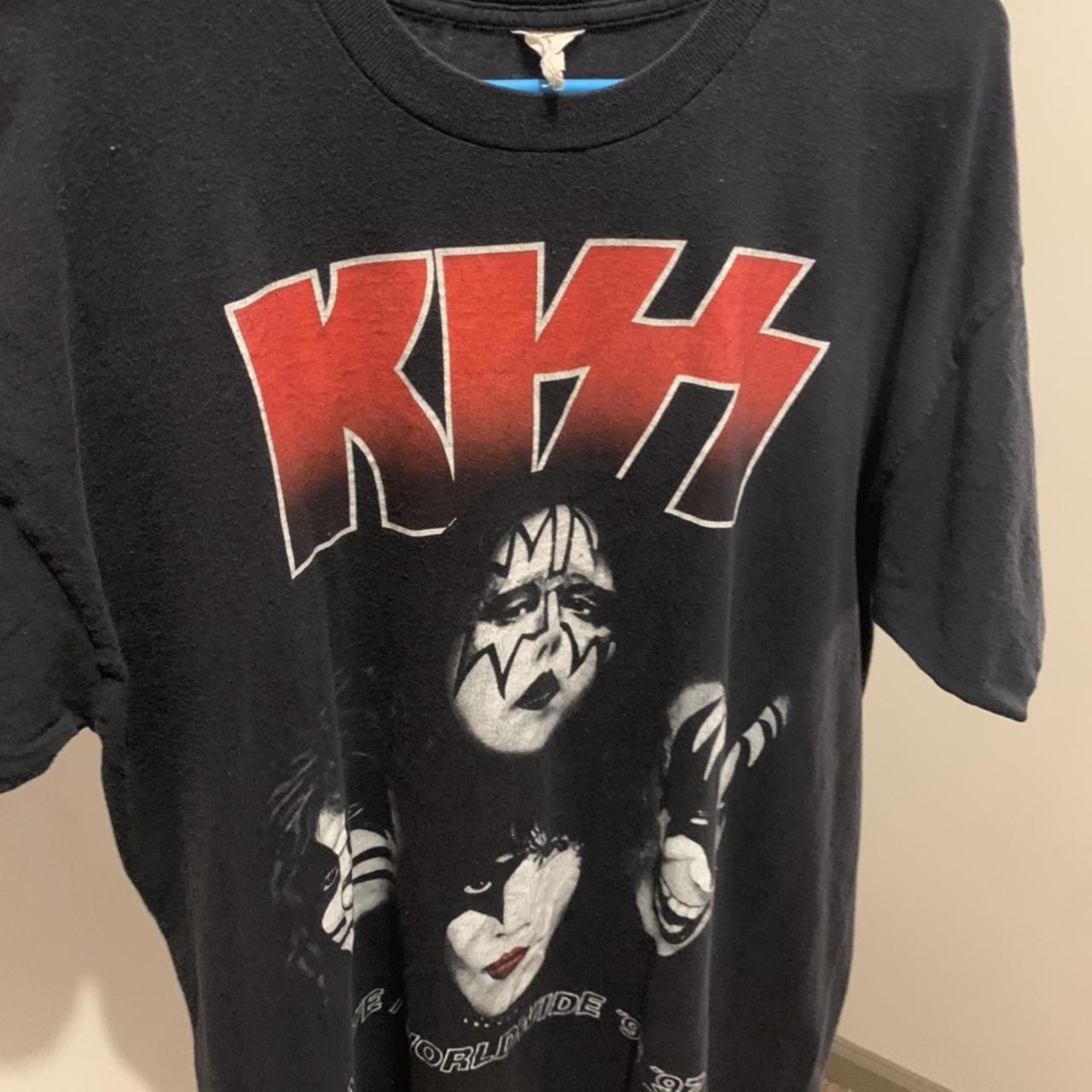 Kiss 1996 shirt even rose blackpink where... - Depop