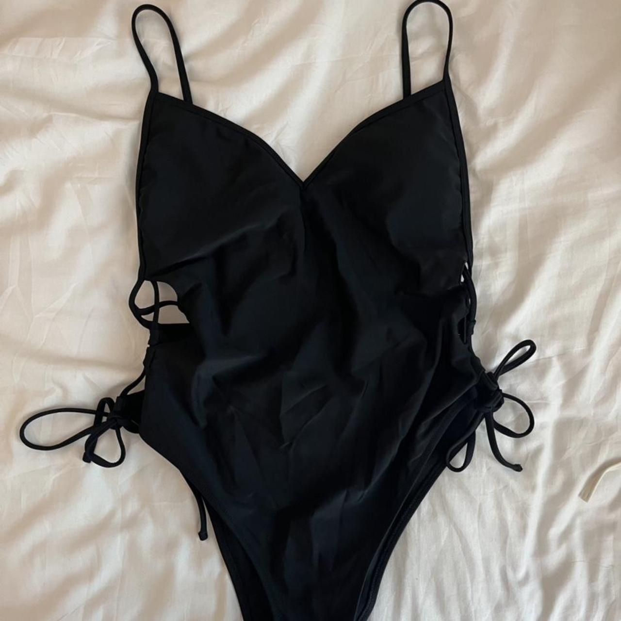 Abercrombie & Fitch Women's Navy Swimsuit-one-piece | Depop