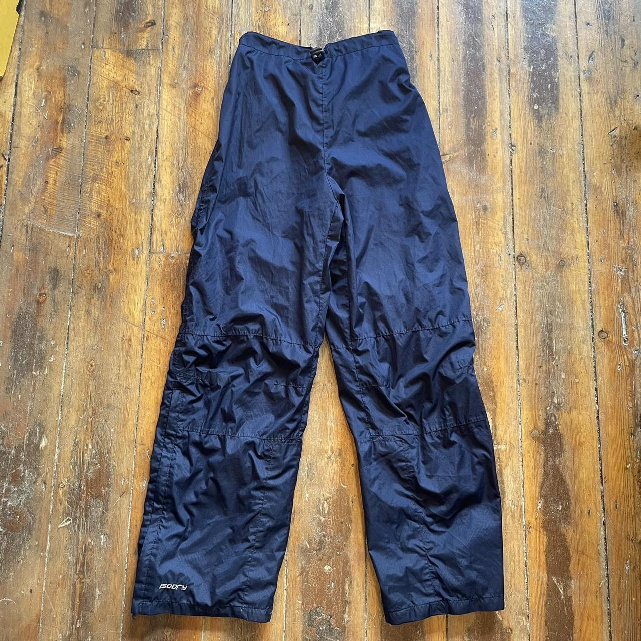 navy mountain warehouse waterproof cargos, W24,... - Depop