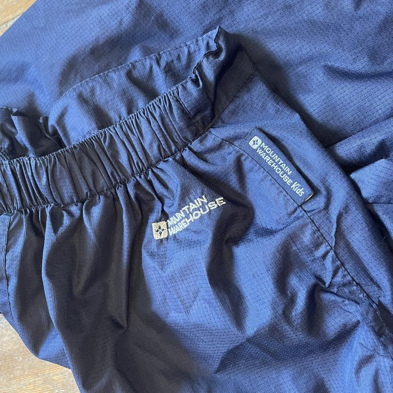 navy mountain warehouse waterproof cargos, W24,... - Depop