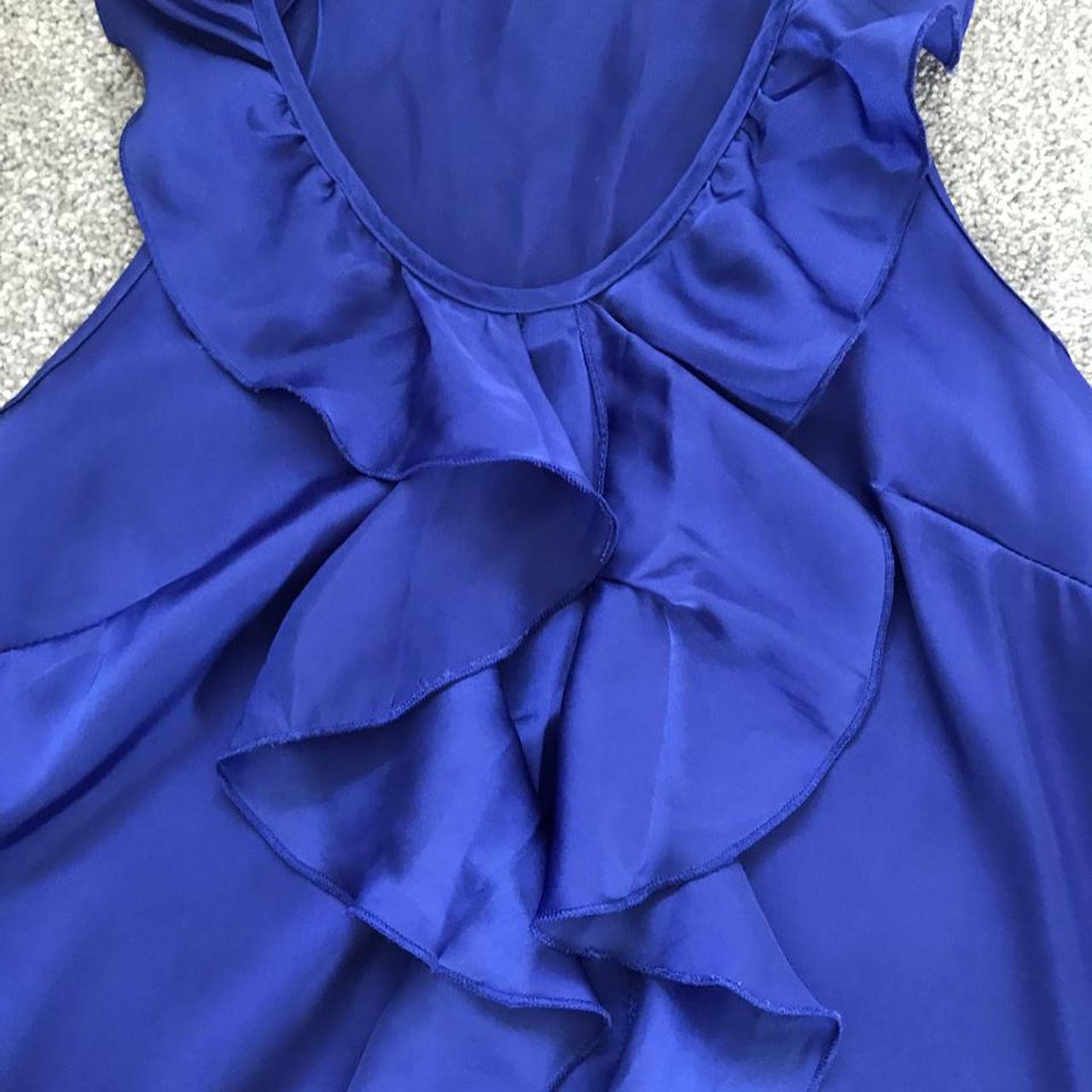 New Look Women's Blue Blouse Depop