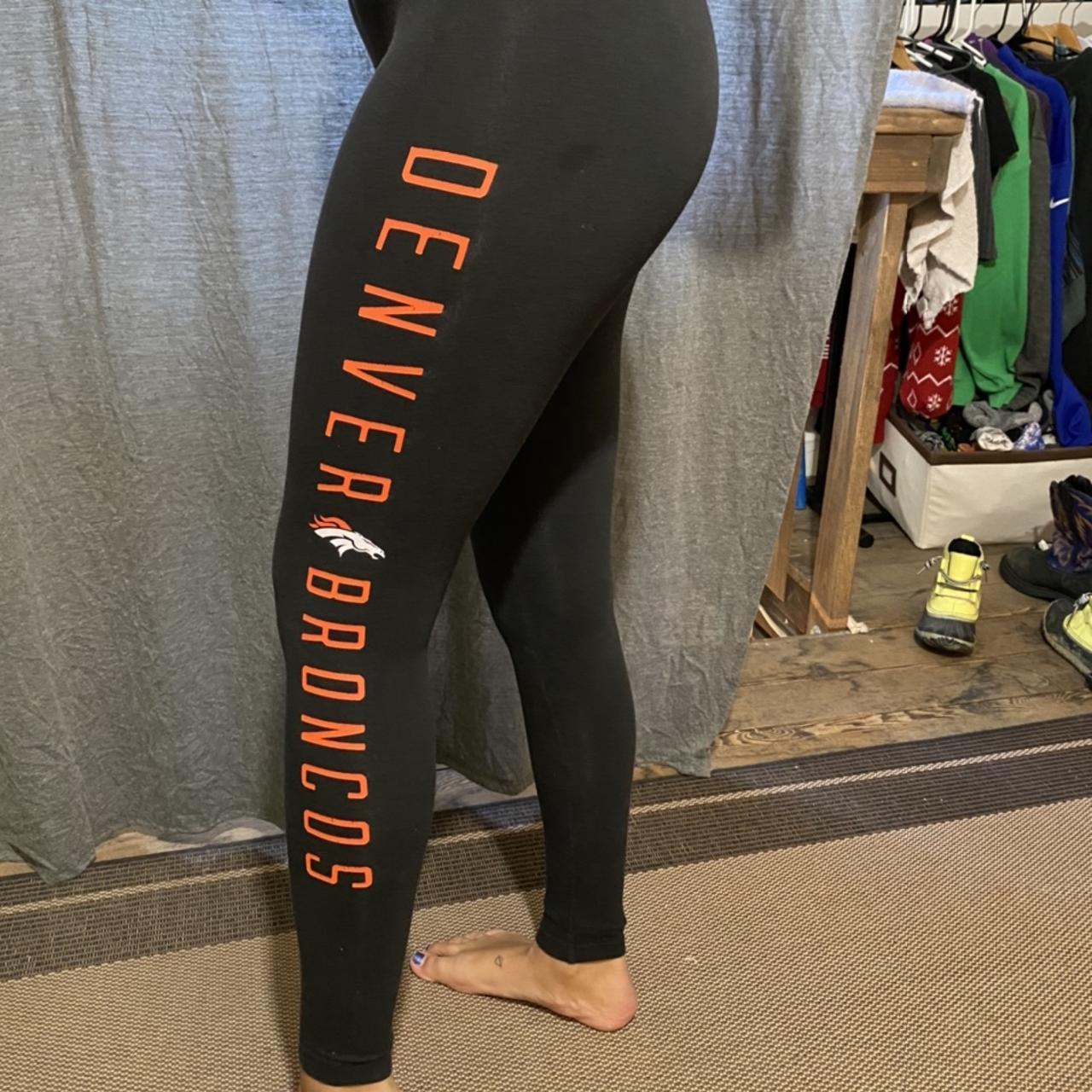 women's denver broncos leggings