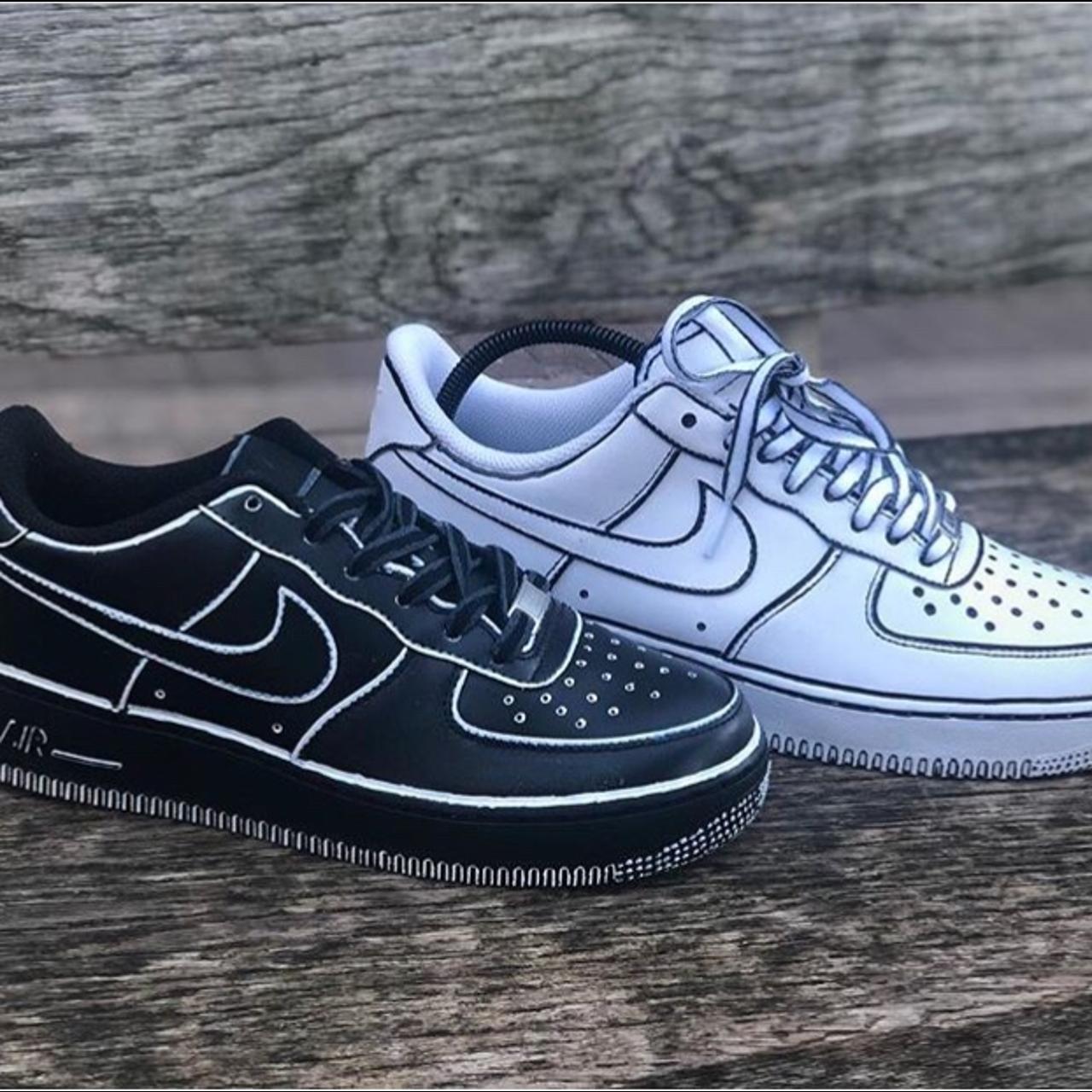 Cartoon Nike Air Force 1 Custom Air Forces *ALL - Depop