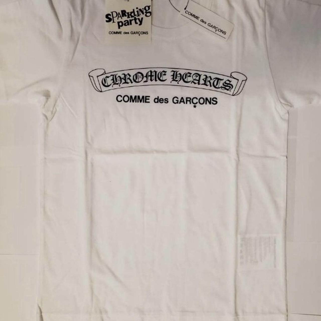Chrome Hearts Comme Des Garcon Tee , Small fits like