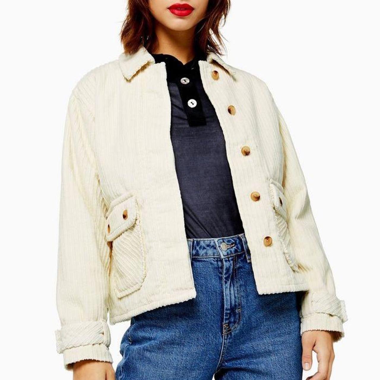 corduroy jacket topshop