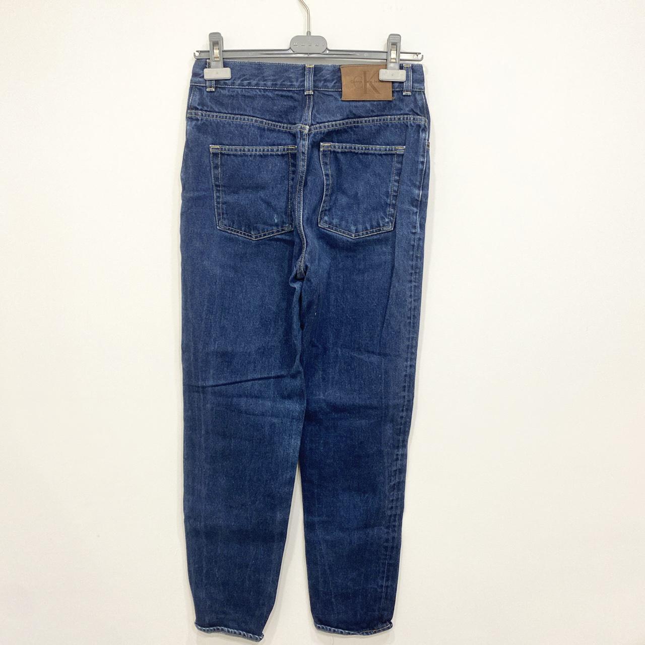 Vintage Calvin Klein high waisted jeans Size 28 Size... - Depop