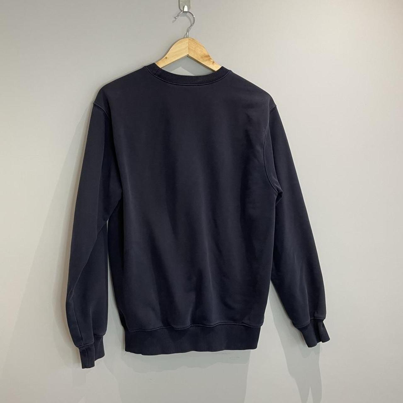 Carhartt WIP Men's Navy Jumper | Depop