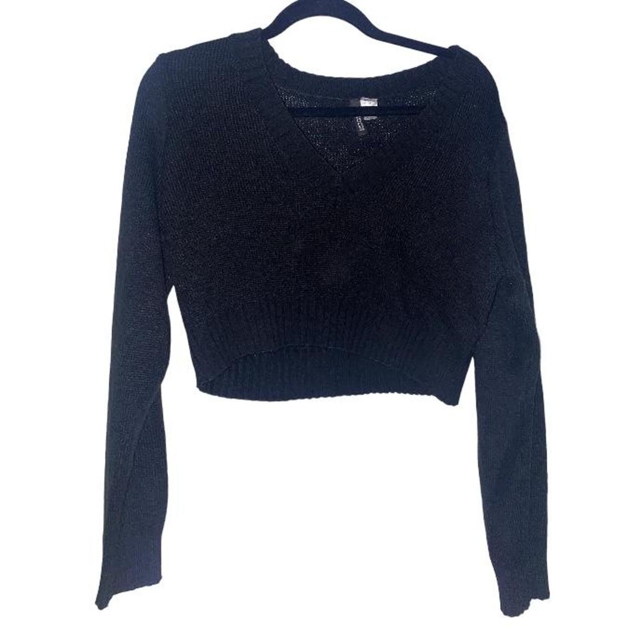 H&M Women's Black Jumper | Depop