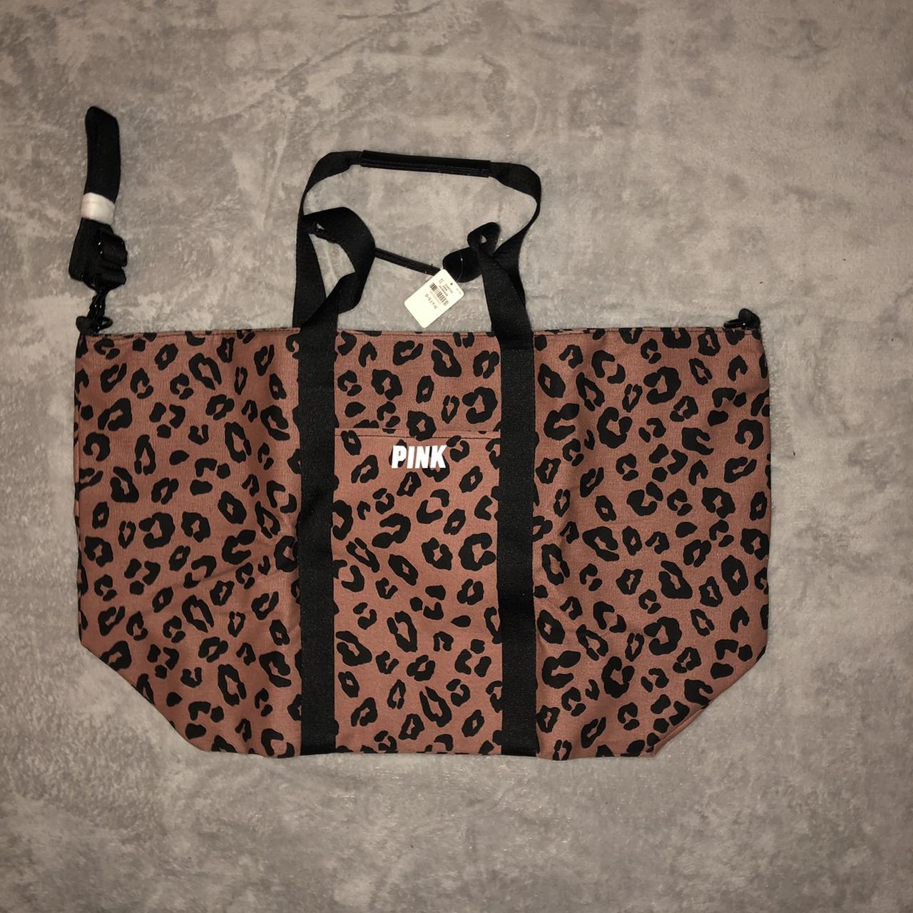 Victoria's Secret Pink tote bag Leopard print Never - Depop