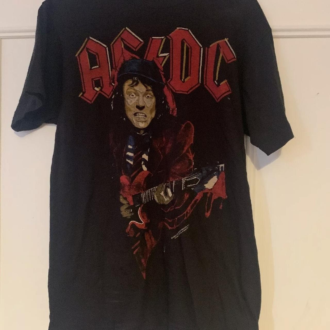 vintage acdc t shirt