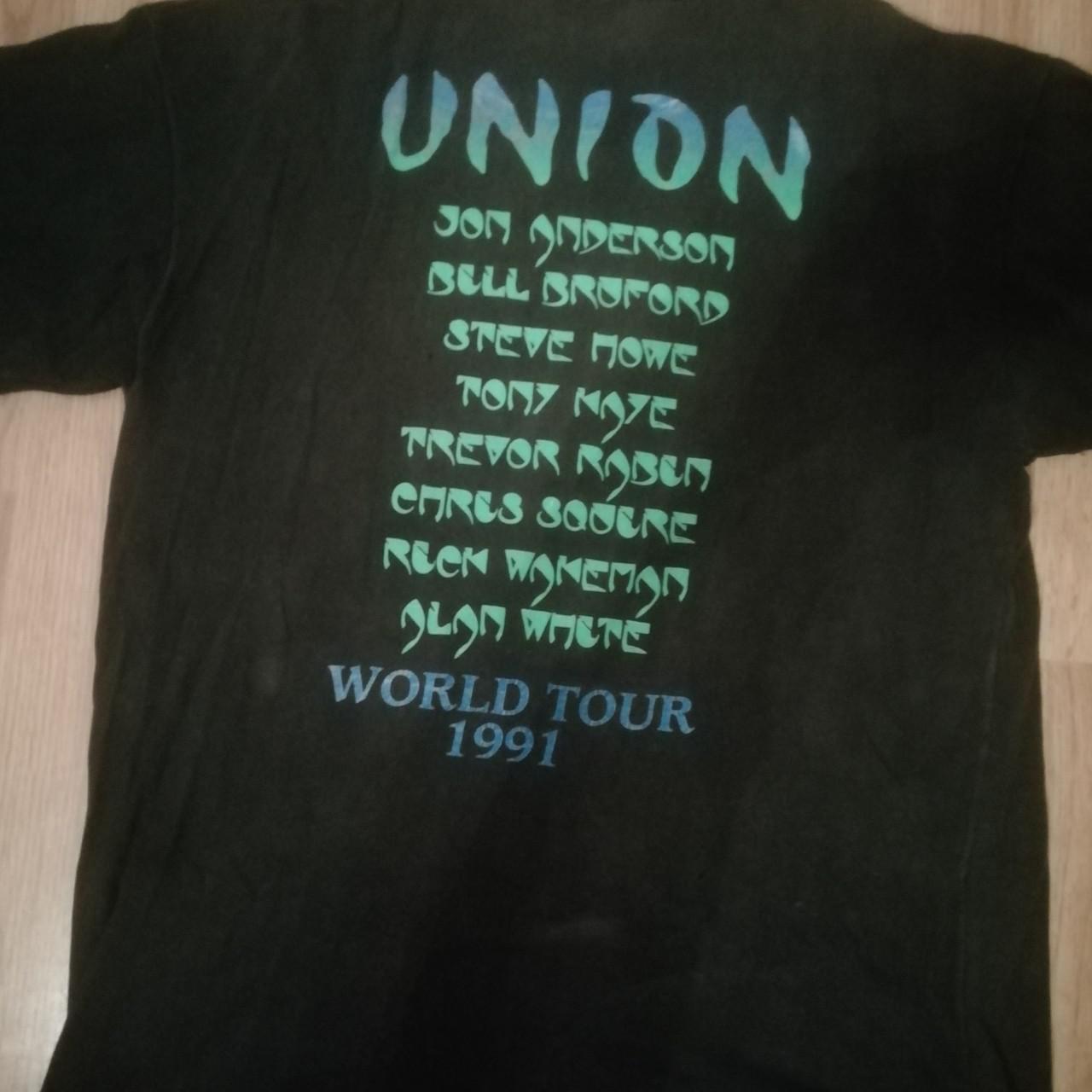 yes tales from the topographic oceans tour t shirt...