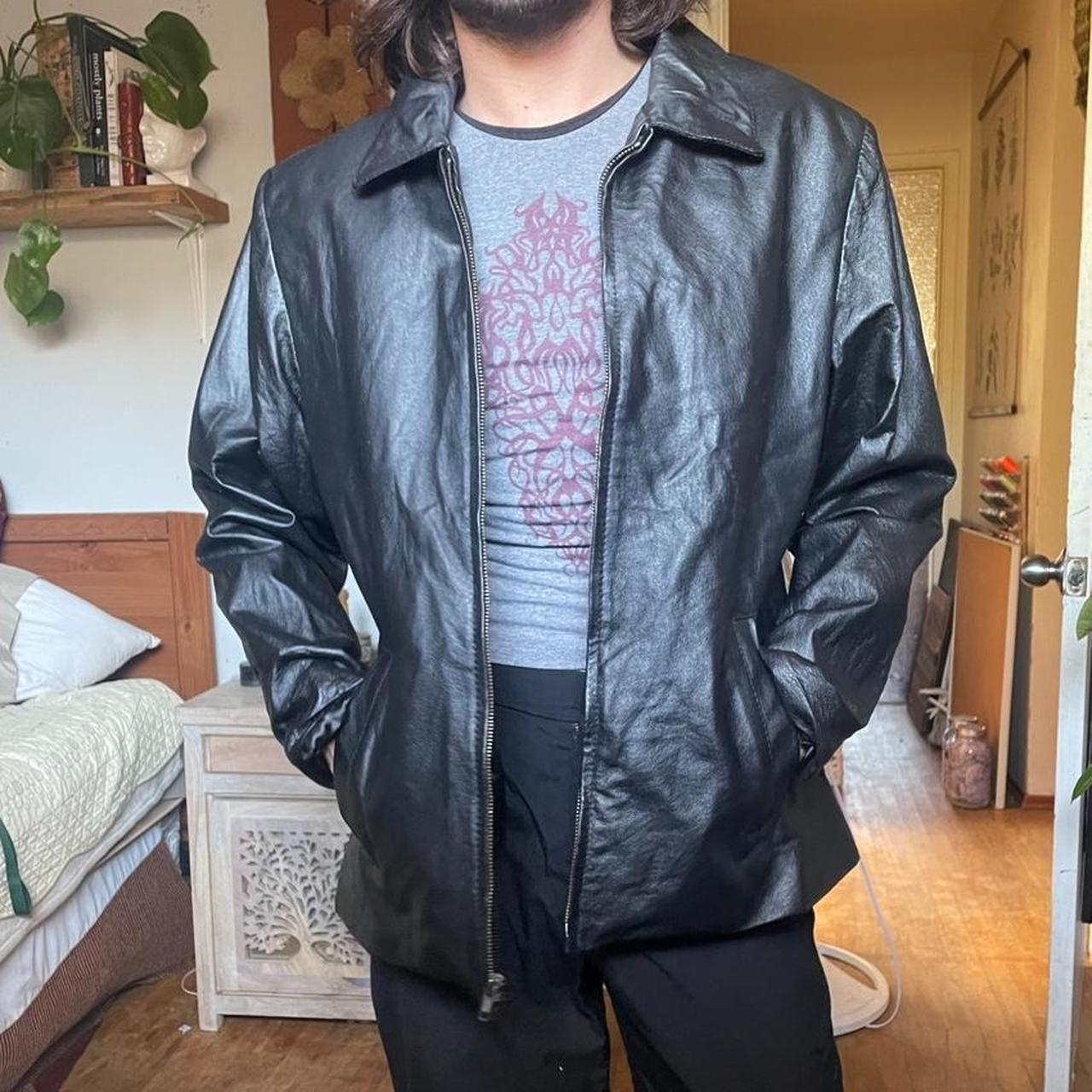 bachrach leather jacket