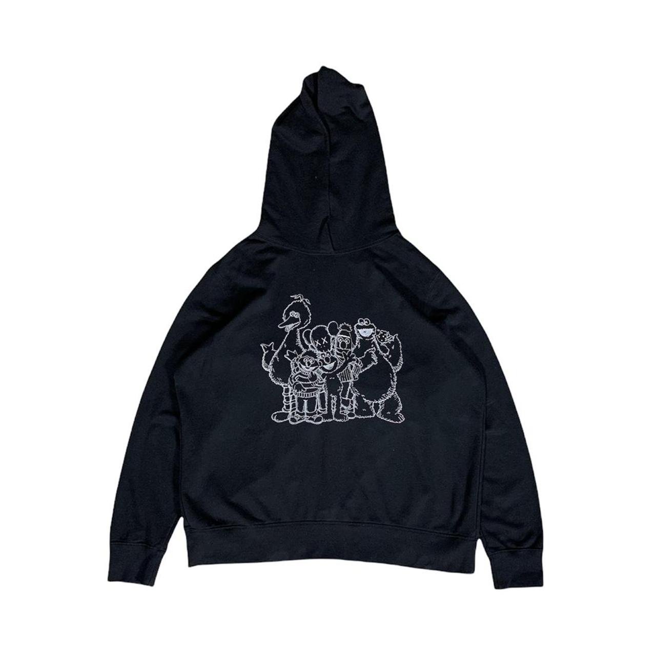 kaws black hoodie