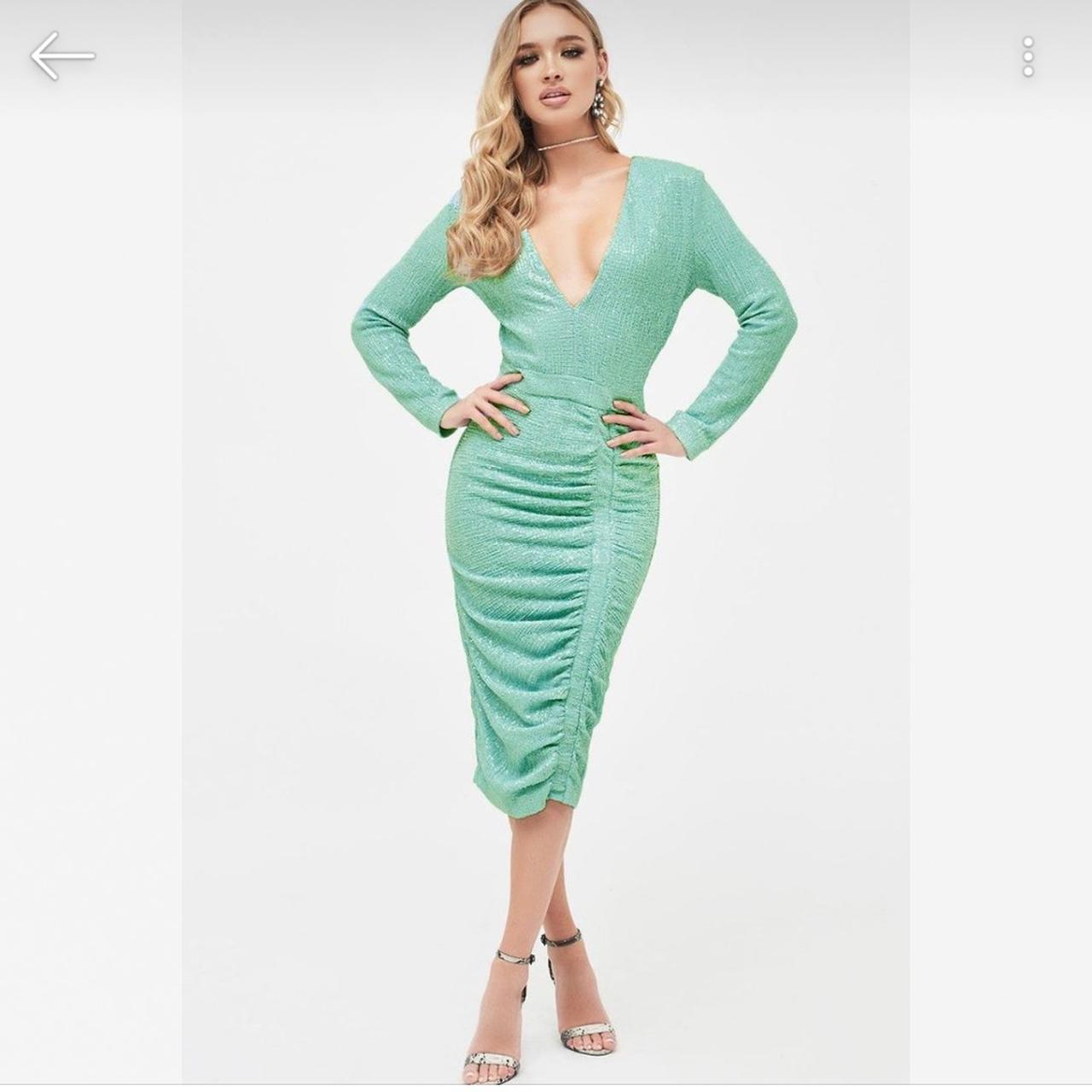 Lavish alice mint cheap green dress