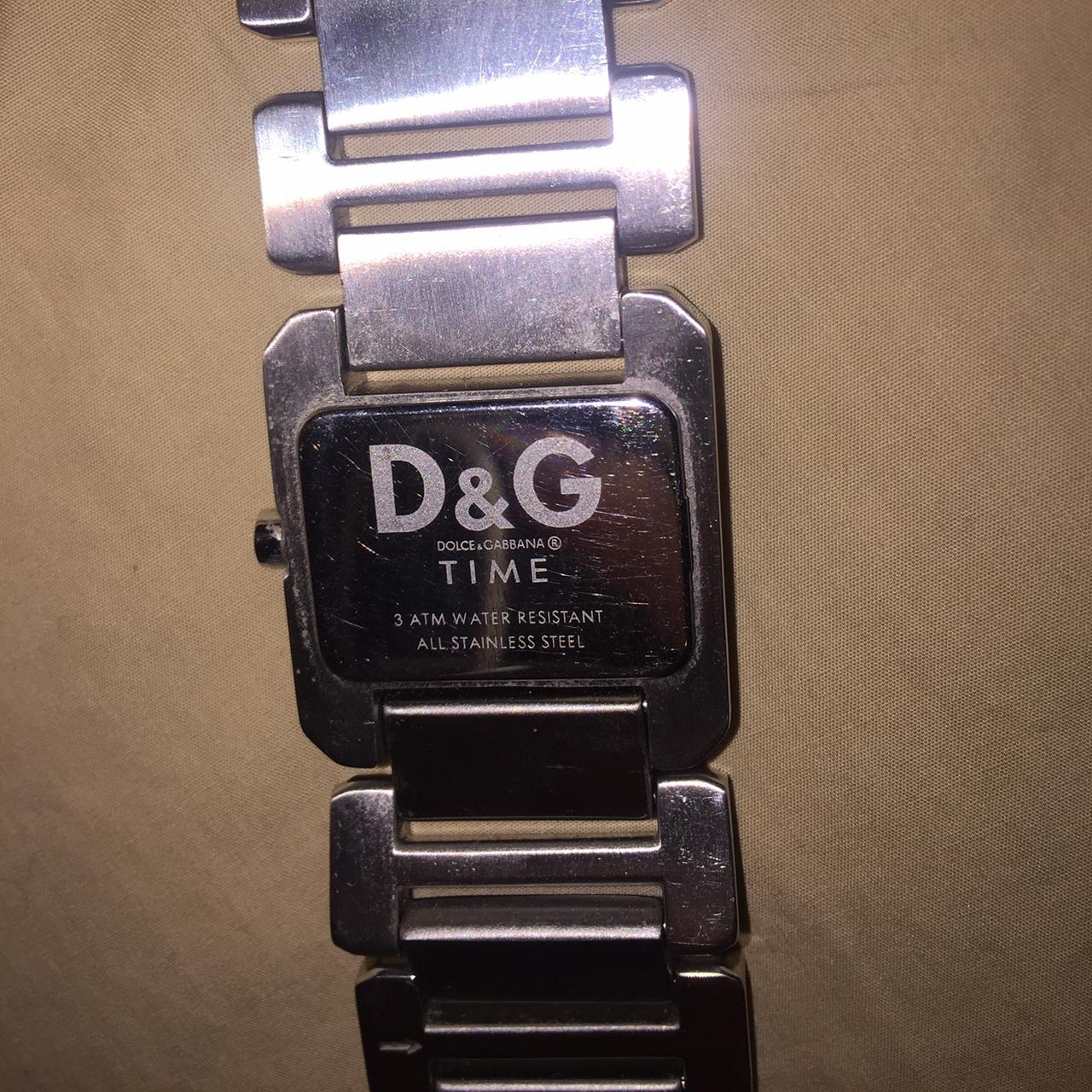 Dolce & gabbana time 3 online atm water resistant all stainless steel