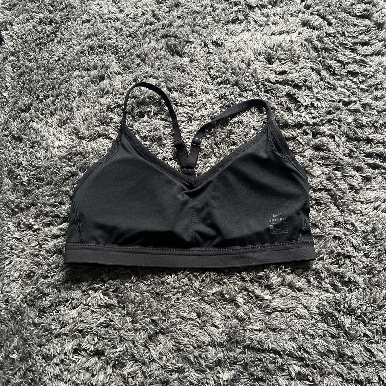size sport bra nike