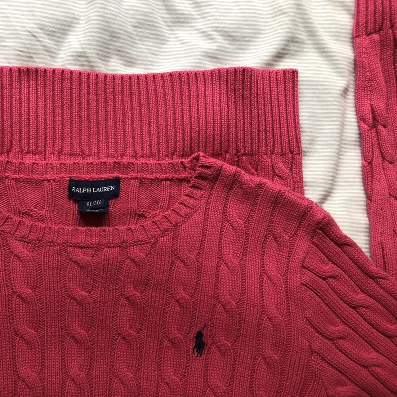 Ralph Lauren knit jumper super comfy perfect... - Depop