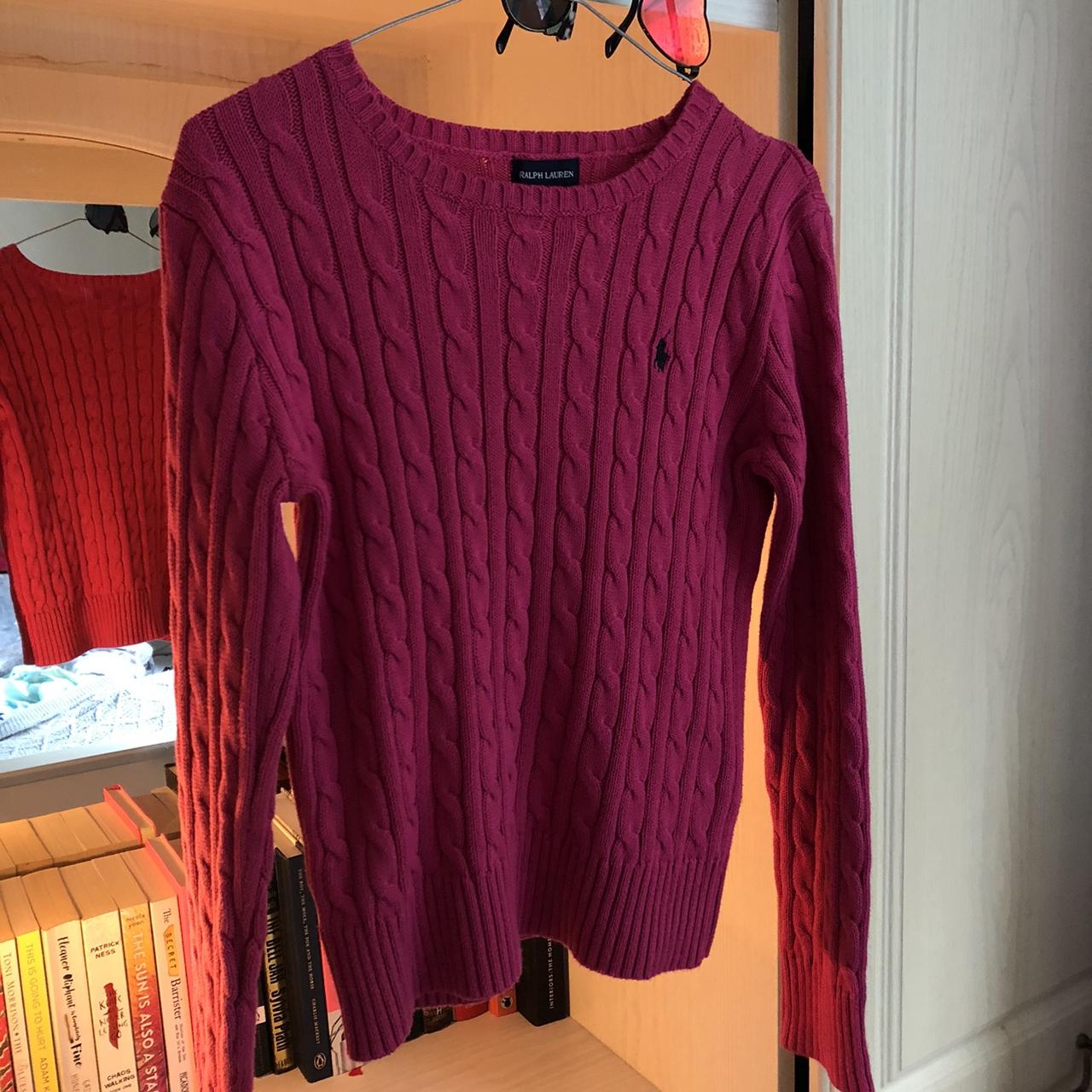 Ralph Lauren knit jumper super comfy perfect... - Depop