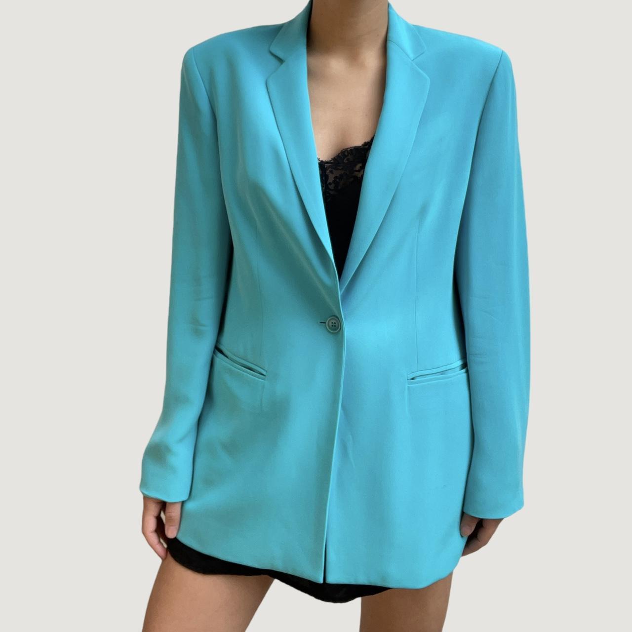 Turquoise hot sale color jacket