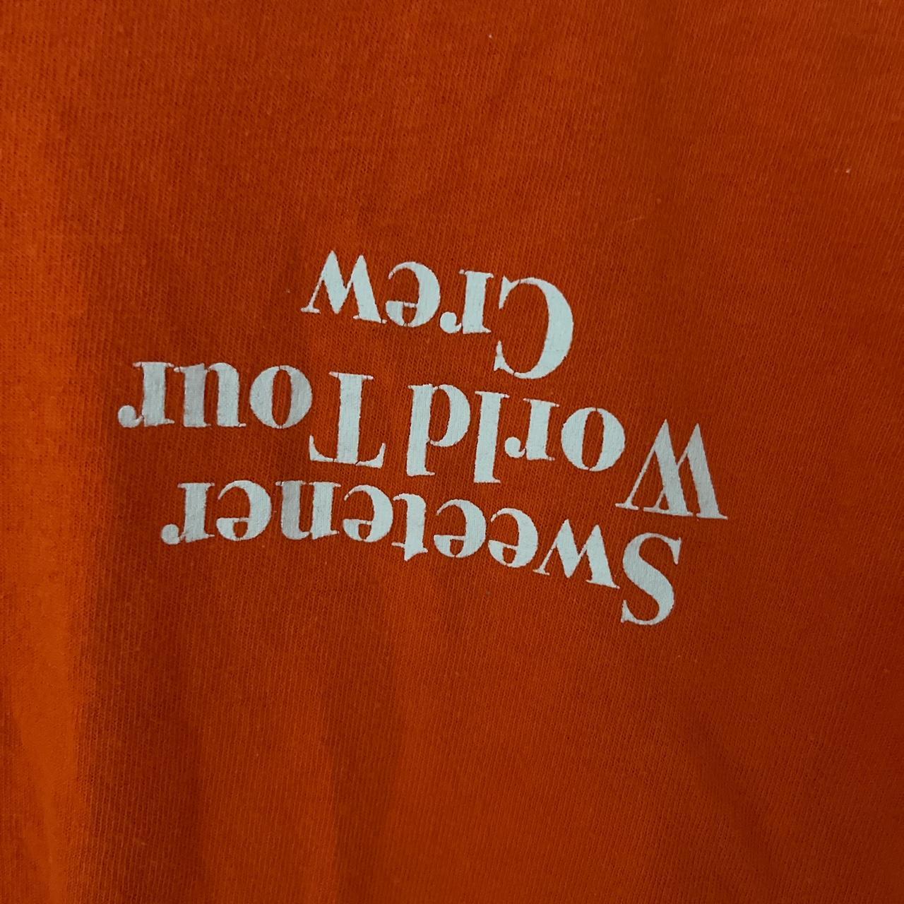 Ariana Grande Men's Orange T-shirt (2)