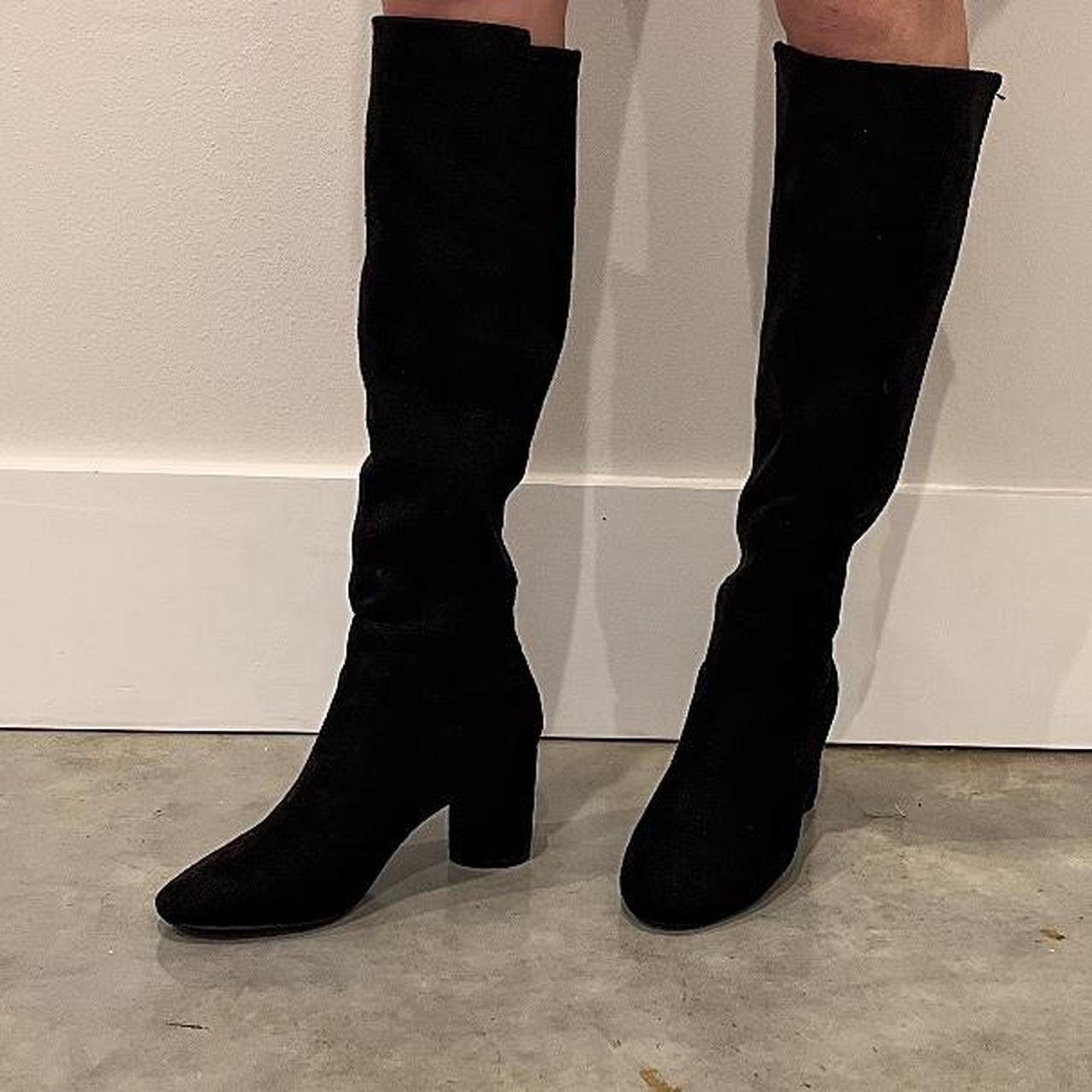 knee high boots no zipper