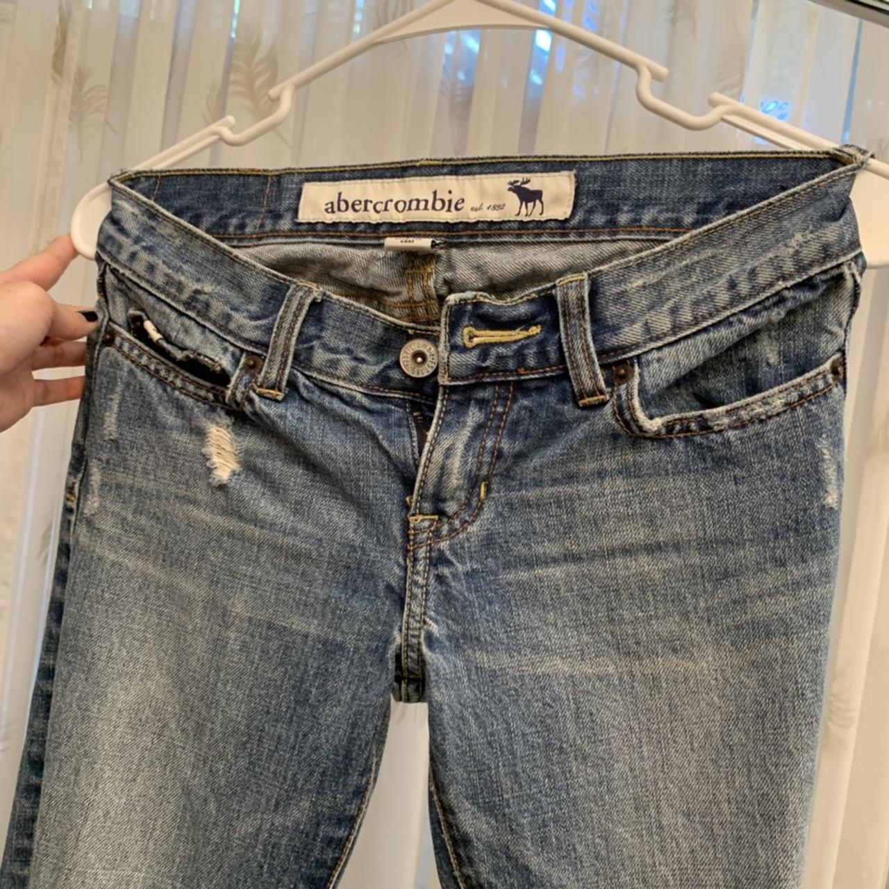 Abercrombie Boot Cut Jeans. Size 12 Kids Or 00S In... - Depop