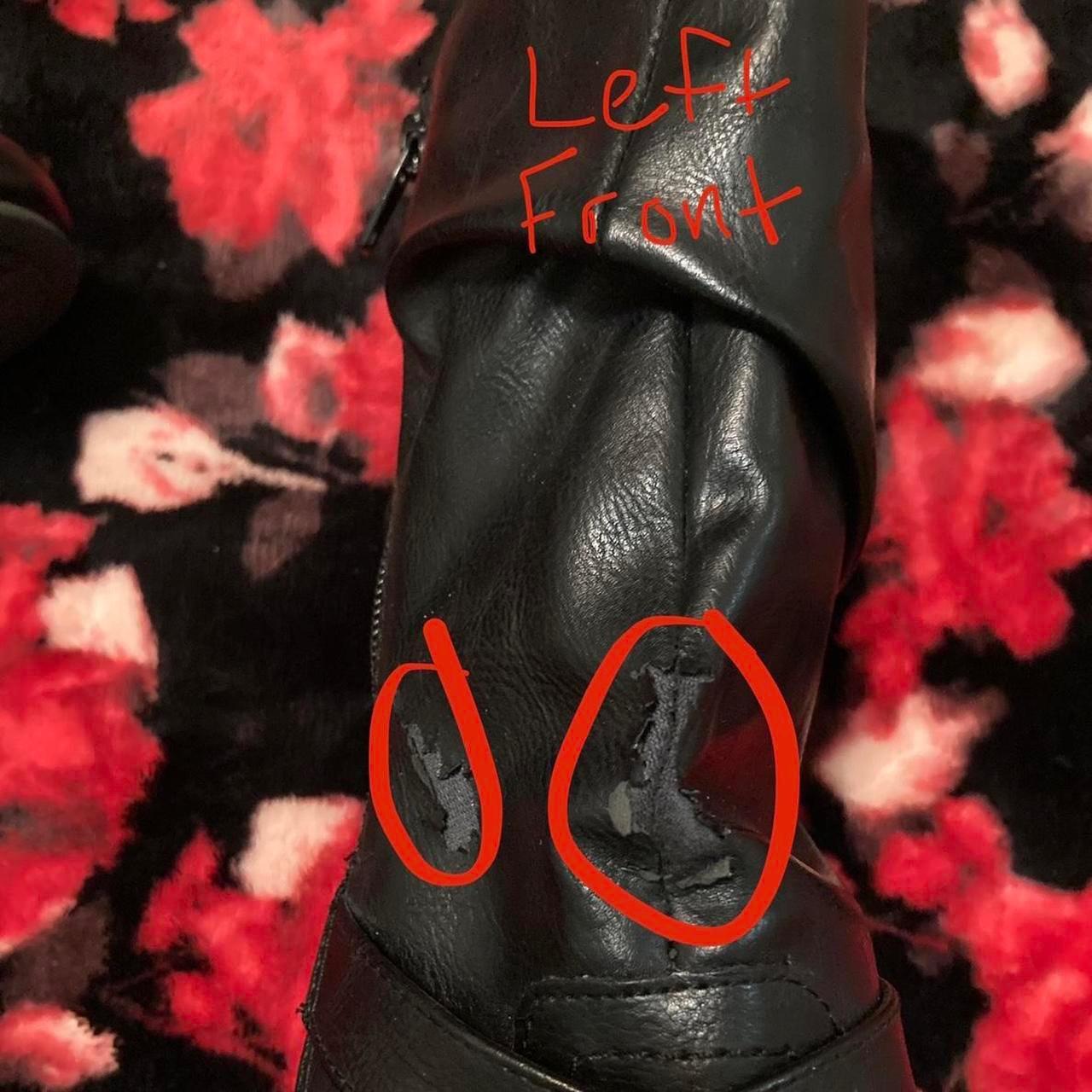 Faded Glory Women's Black Boots Depop