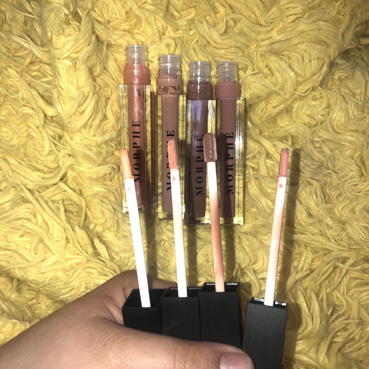 Morphe Lip Gloss Bundle Shades Shimmy Freebird Depop