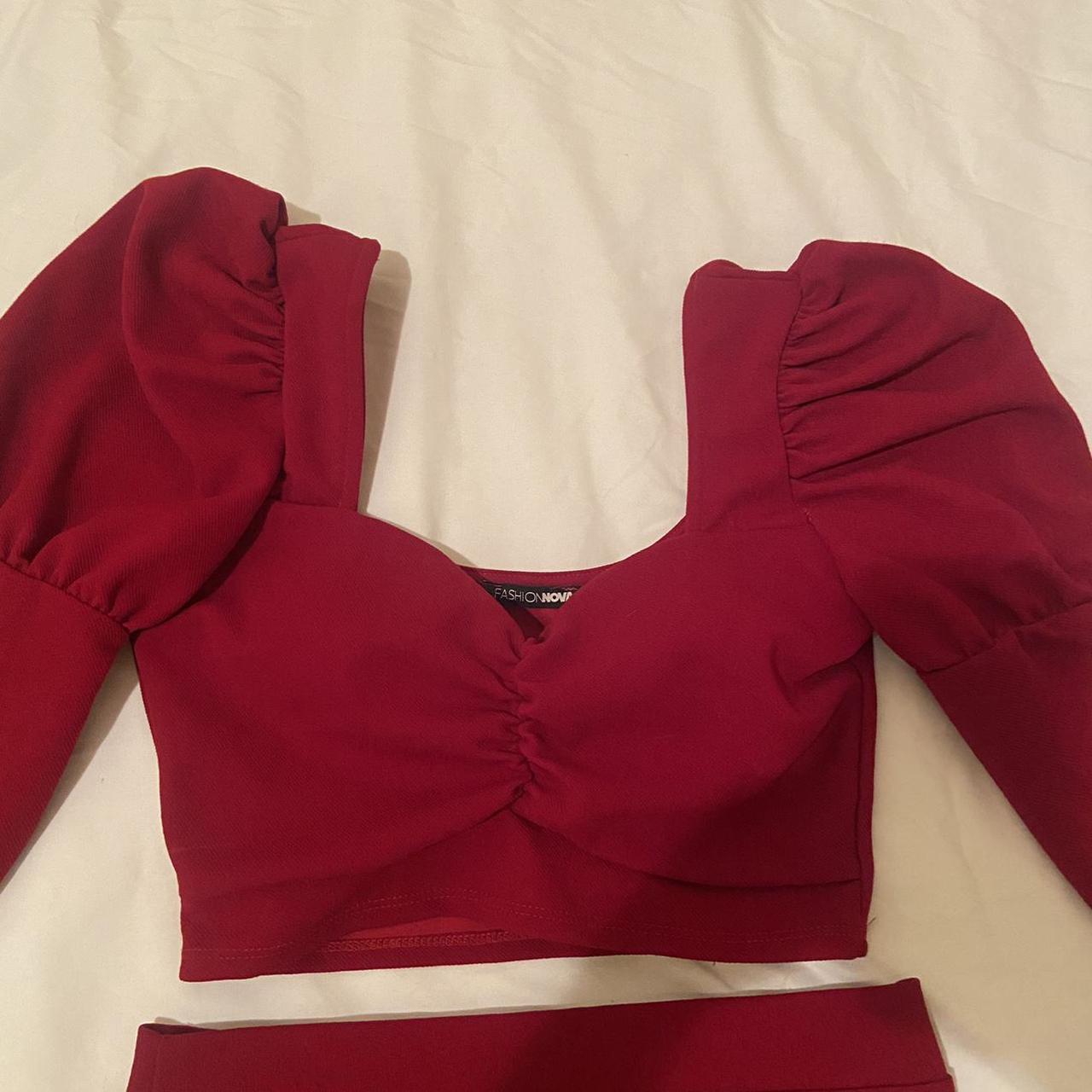 Product Image 3 - 💋 Dark Red Skirt Set