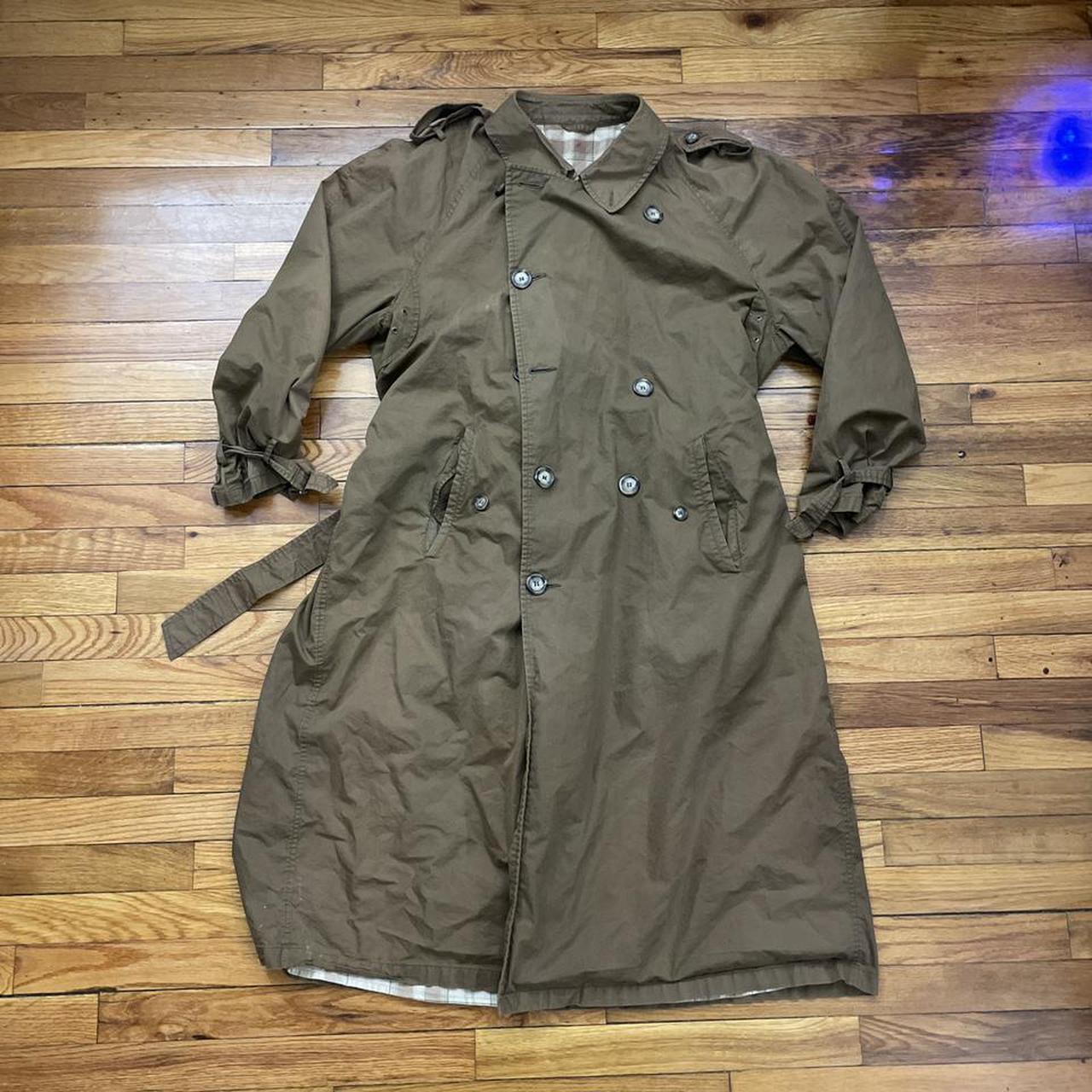 giorgio armani raincoat