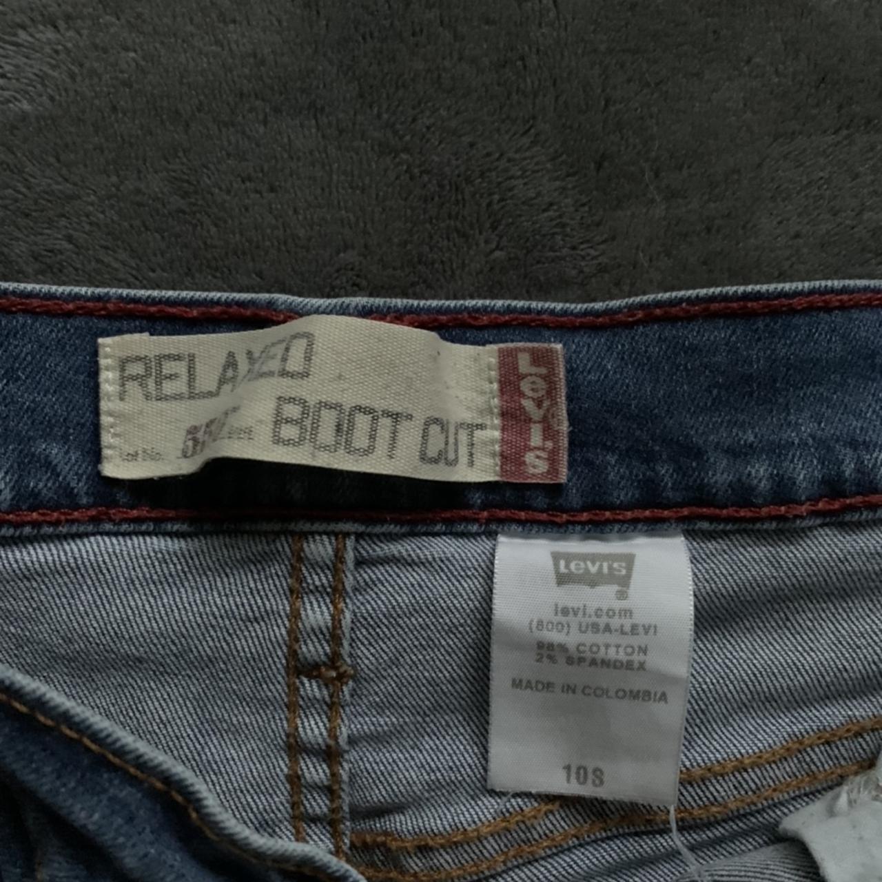 Vintage Levi’s relaxed bootcut jeans. Medium... - Depop