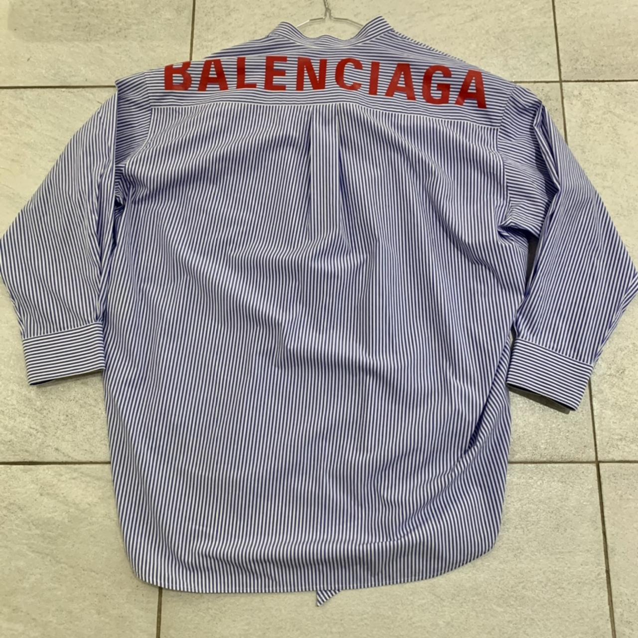 balenciaga swing shirt