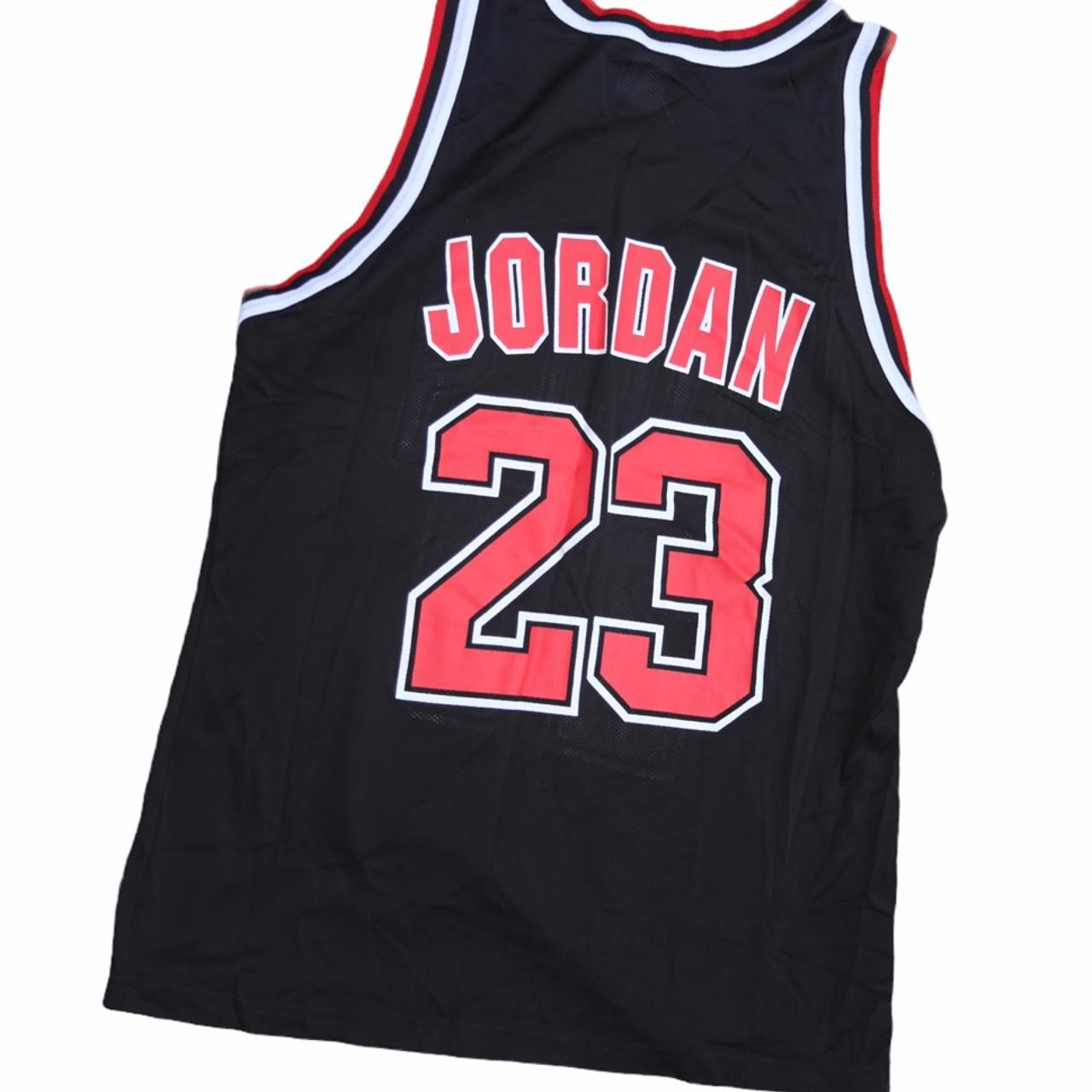 Vintage Michael Jordan Nike Jersey NBA Chicago - Depop