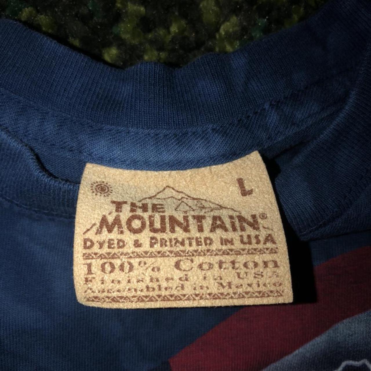 The Mountain Men's Navy T-shirt | Depop