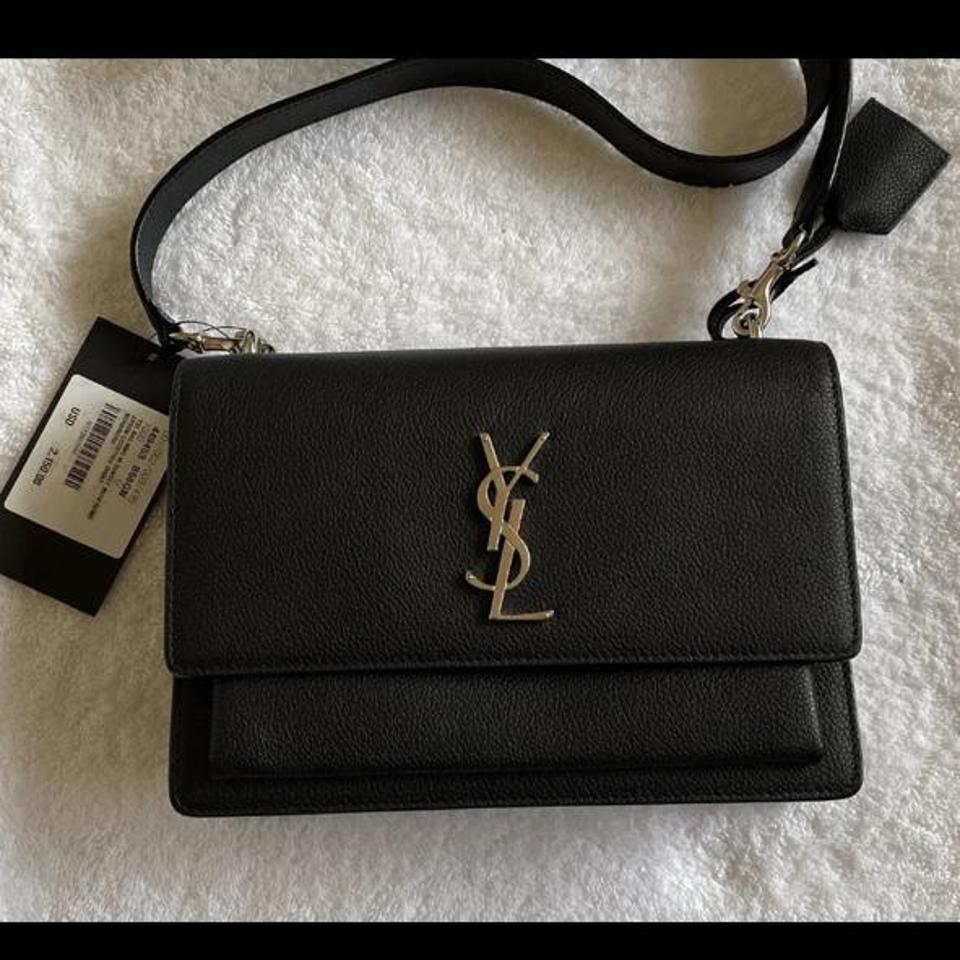 YSL wallet with box brand new olive green #ysl - Depop