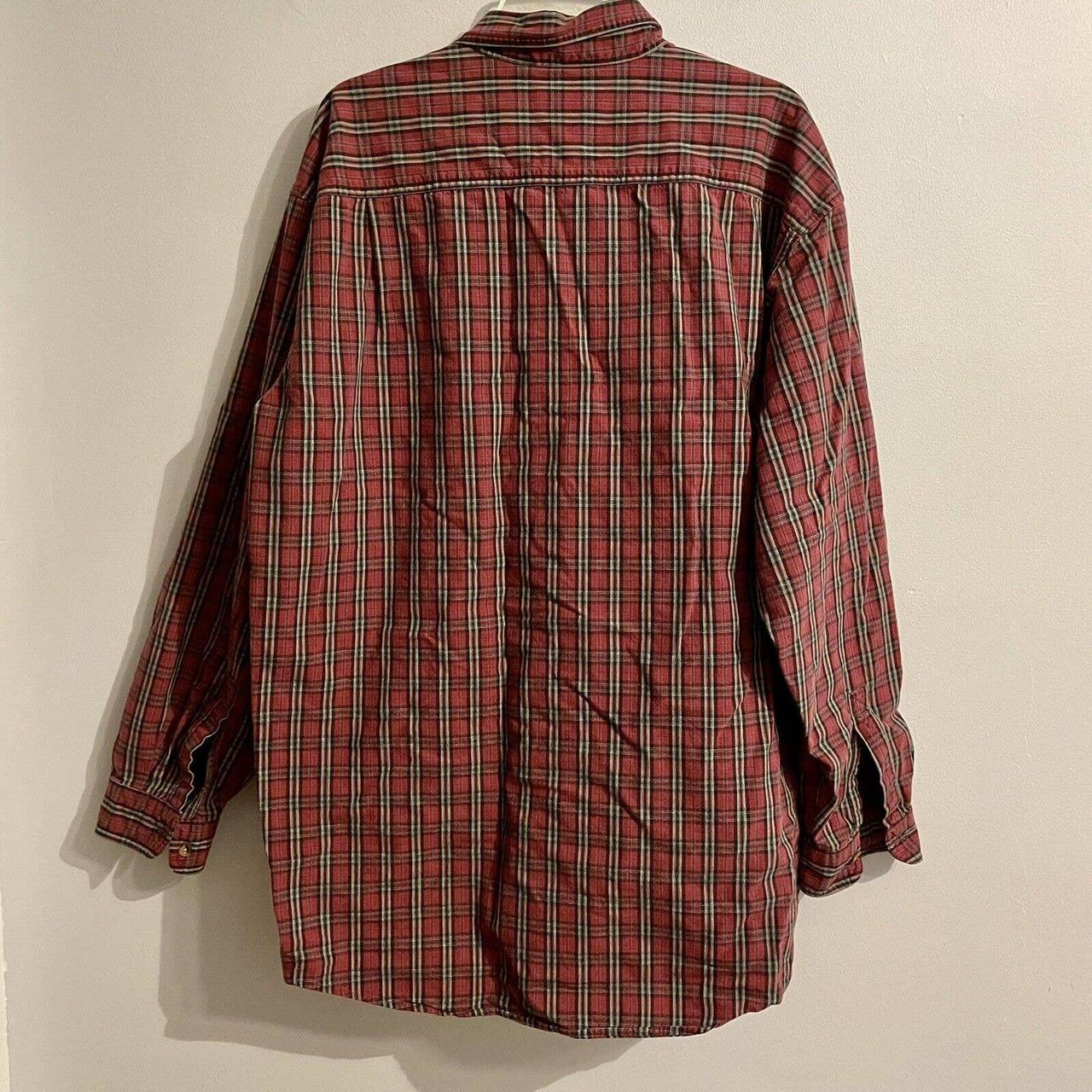 L.L.Bean Men's Red Shirt | Depop