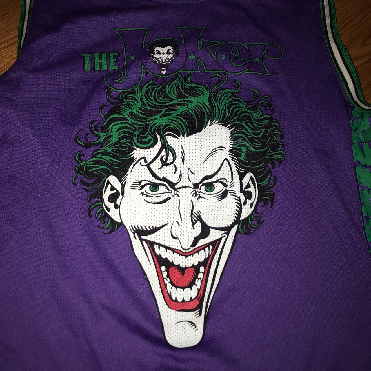 Joker Supervillain #40 Retro Basketball Jersey – 99Jersey®: Your