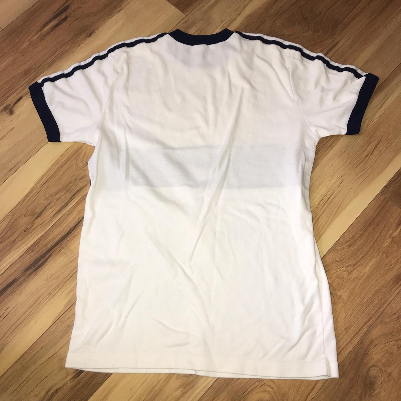 Vintage Single Stitch 80s/ 90s adidas Ringer... - Depop