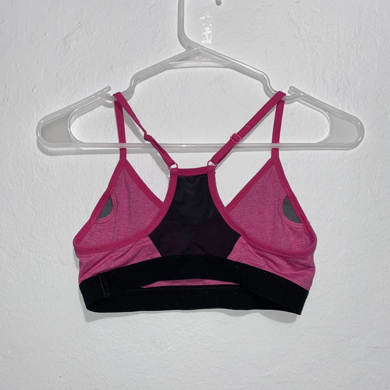 NIKE Swoosh Sports Bra, Pink, size Small Swoosh - Depop