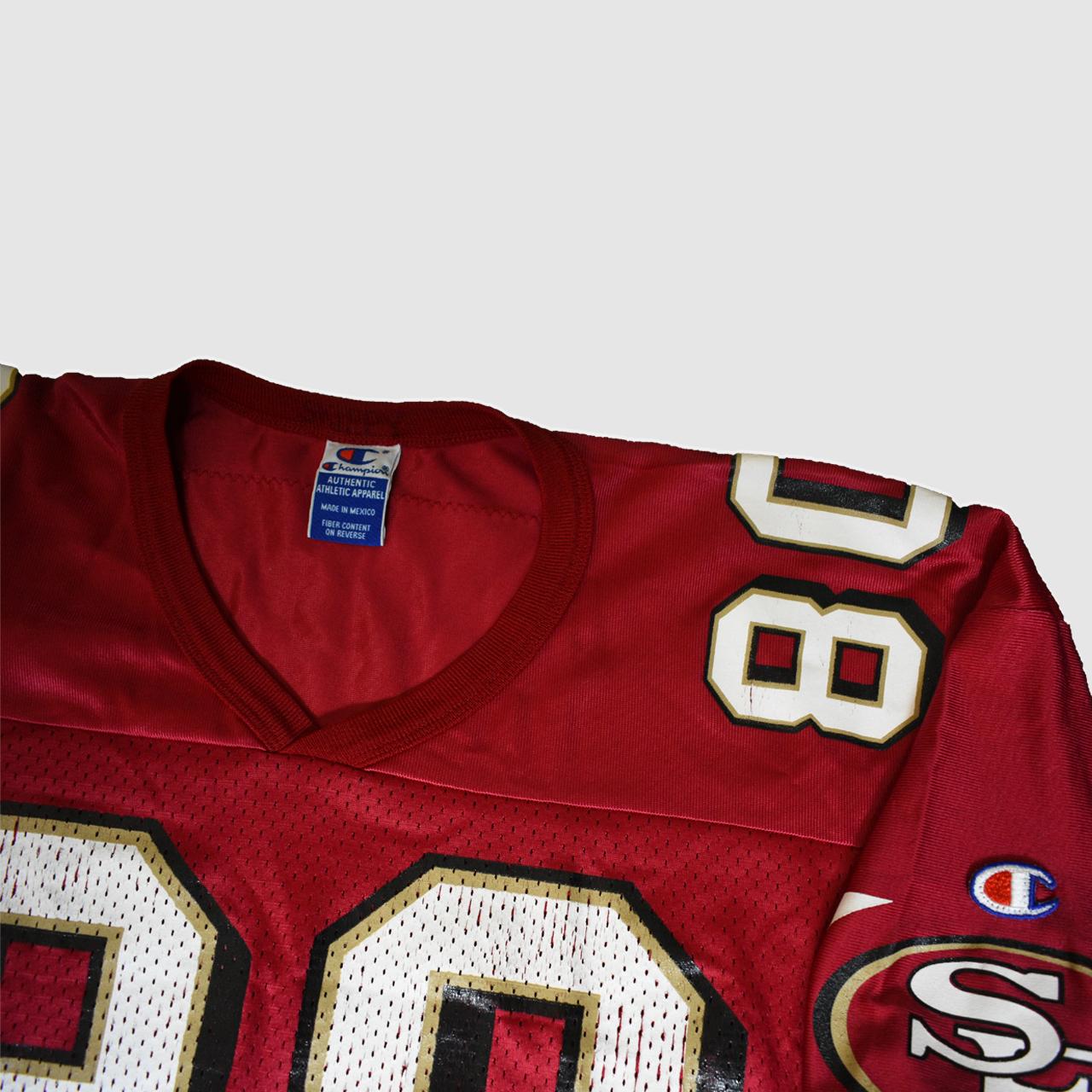 Vintage Champion Jerry Rice Jersey San Fran with - Depop