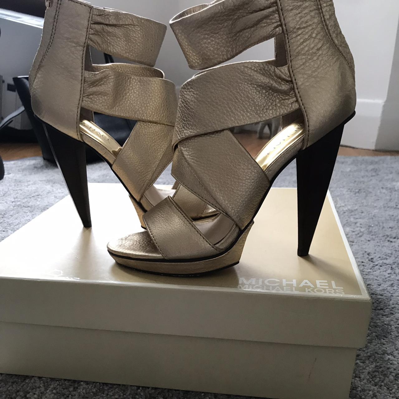 Michael kors clearance zipper heels