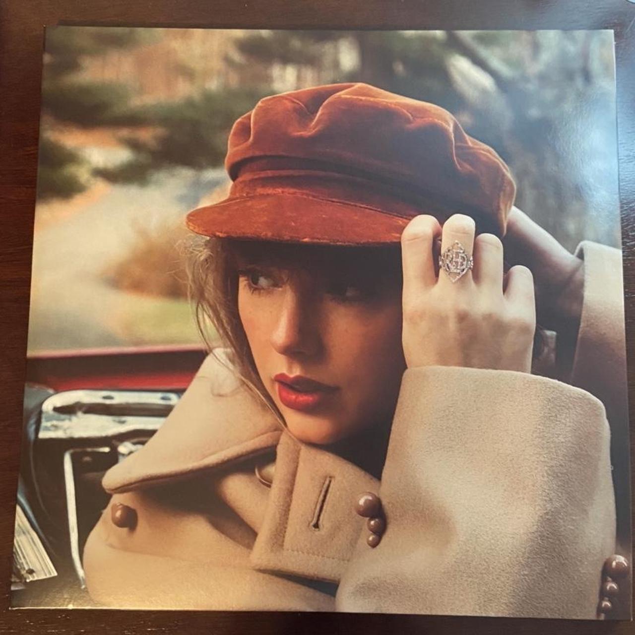 taylor swift red (taylor’s version) red vinyl... Depop