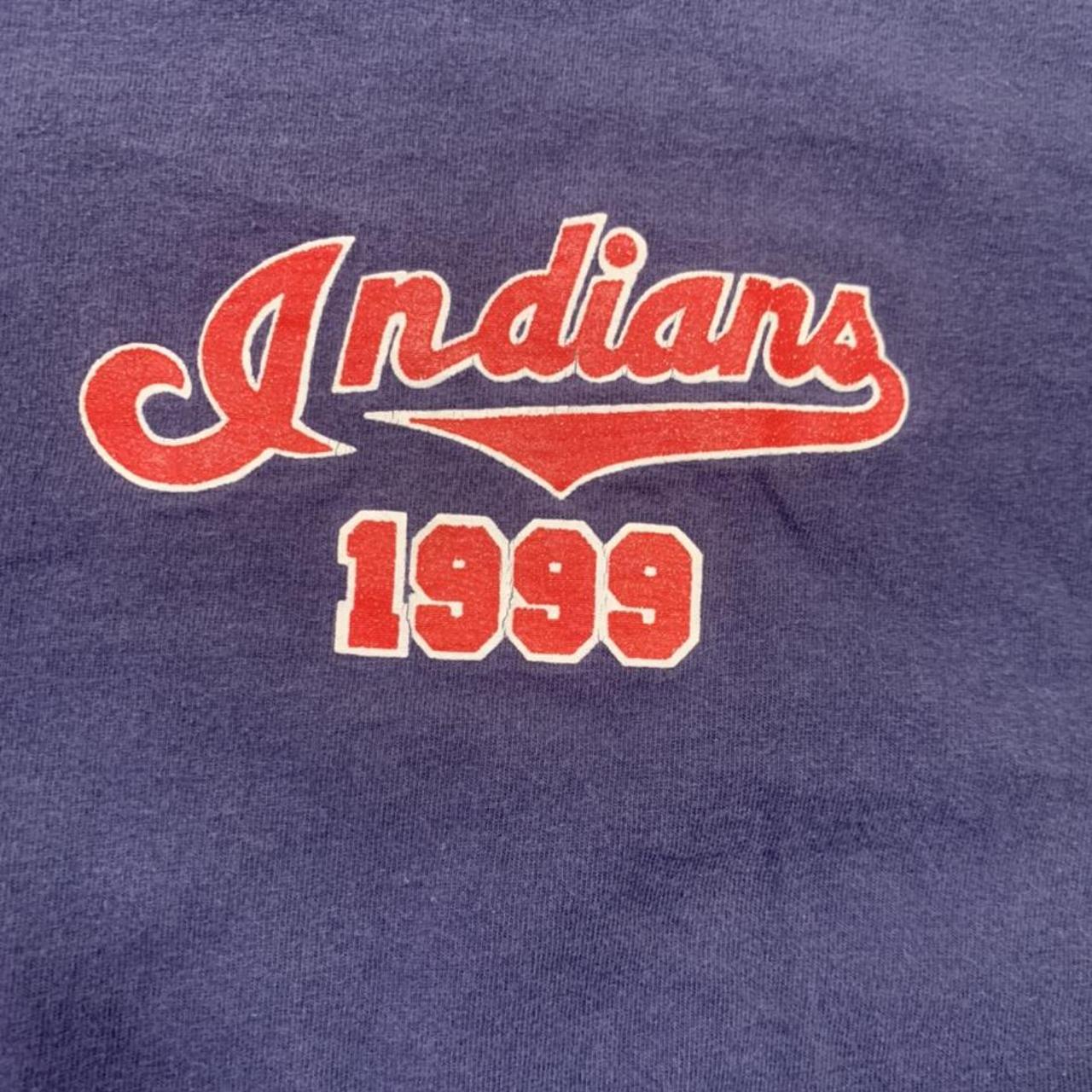 Vintage 90s Cleveland Indians Russell Athletic - Depop