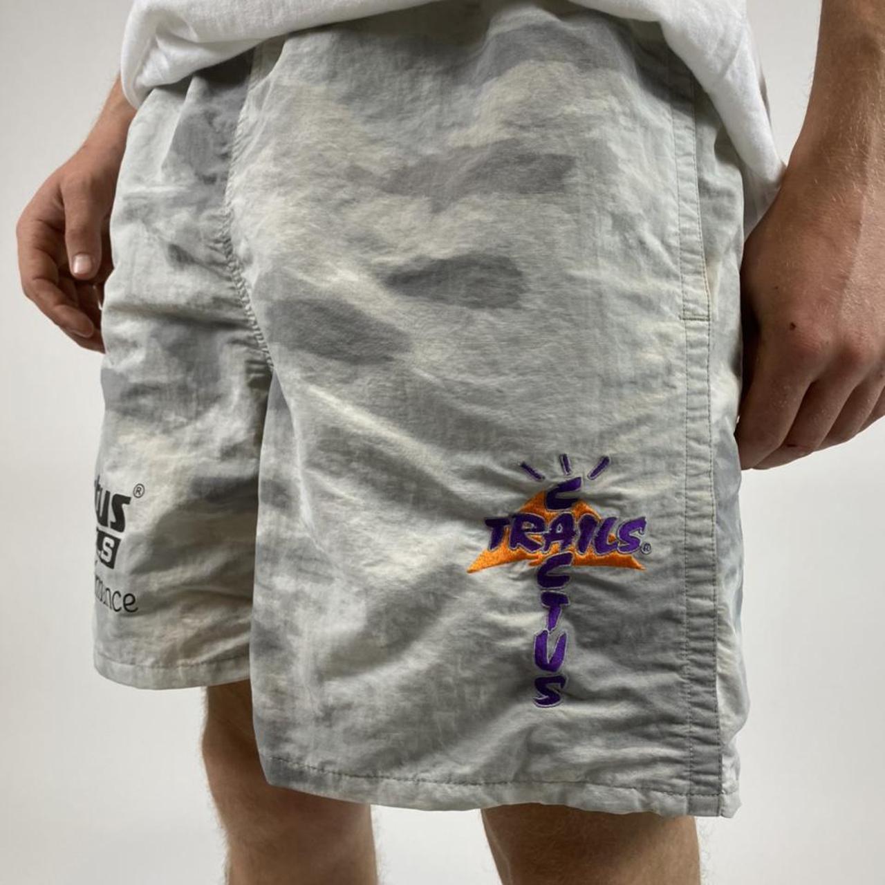 Travis Scott trails shorts, Love the cloudy marble...