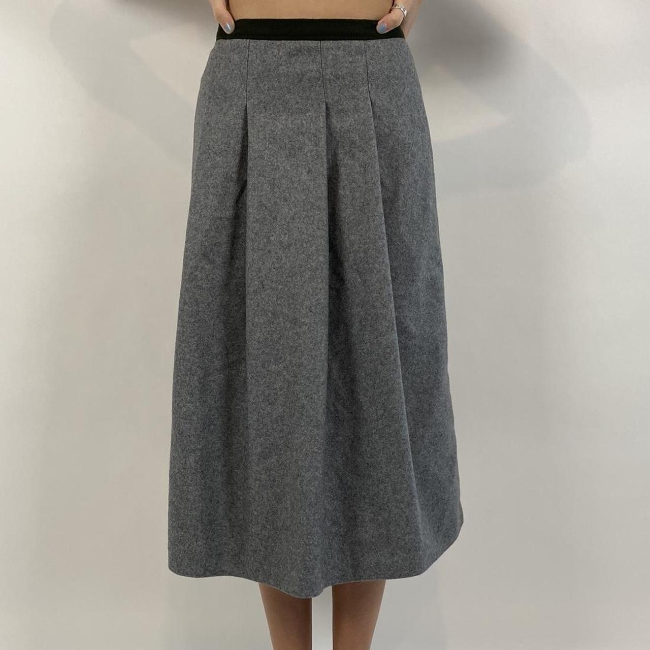 Khaki skirt 2024 womens grey