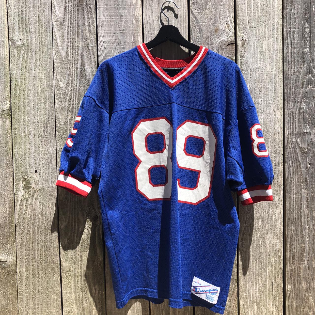 Mitchell & Ness Men's New York Giants Mark Bavaro #89 1986 Throwback Jersey